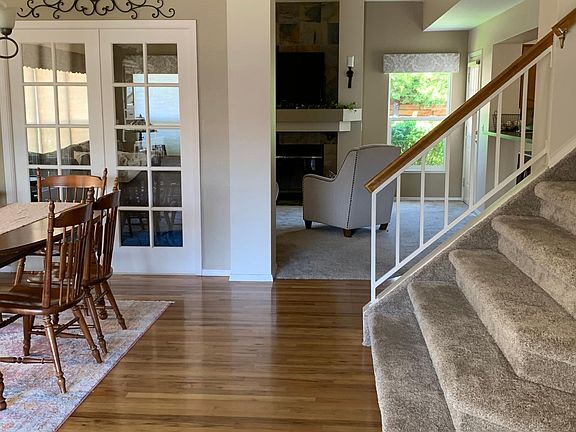 View from front entry door