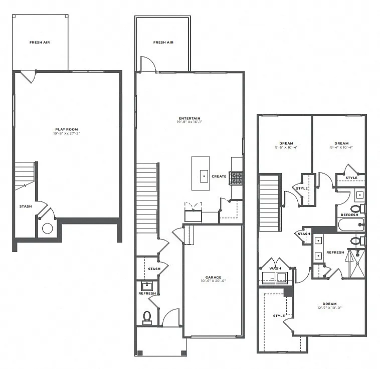Floor plan Plan B