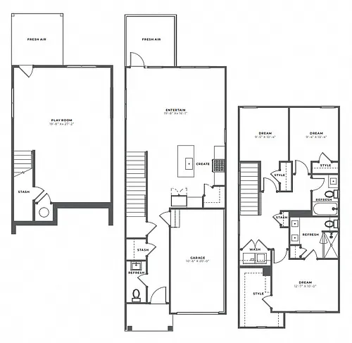 Floor plan Plan B