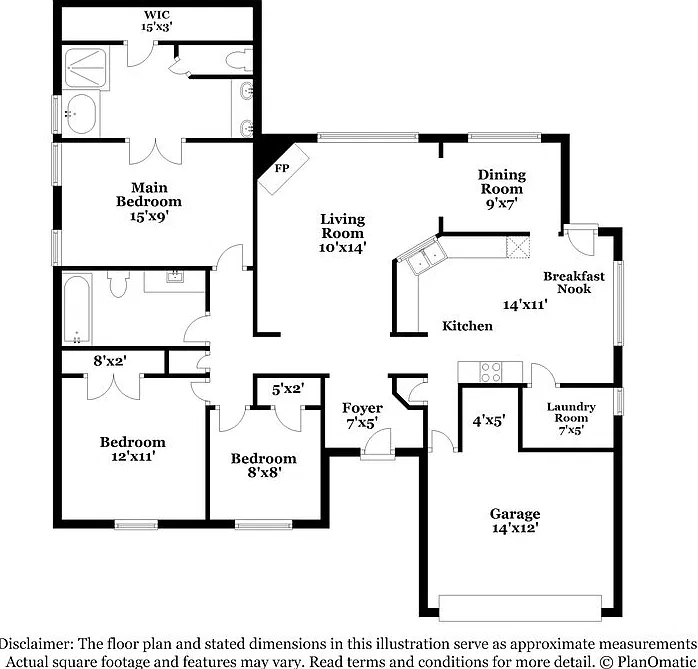 3 bed, 2.0 bath, 1834 sqft, $1,930 — Photo 2