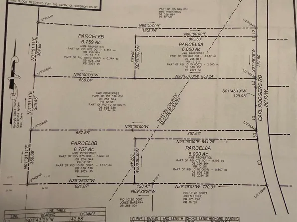 PARCEL 8B Carl Rodgers Rd, Reynolds, GA 31076