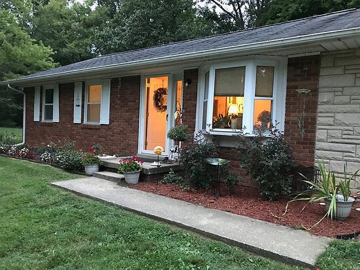 Front view in summer