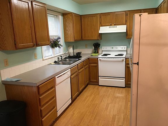 Kitchen with all amenities including microwave.