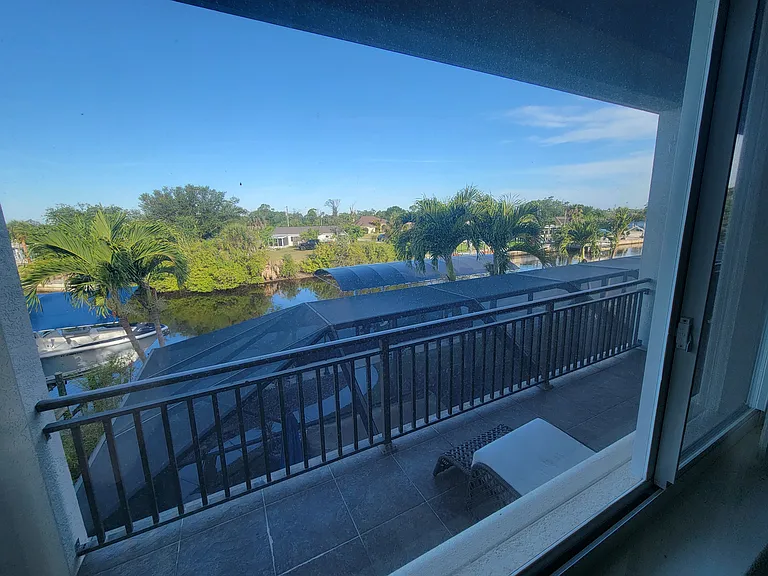 Master bed view