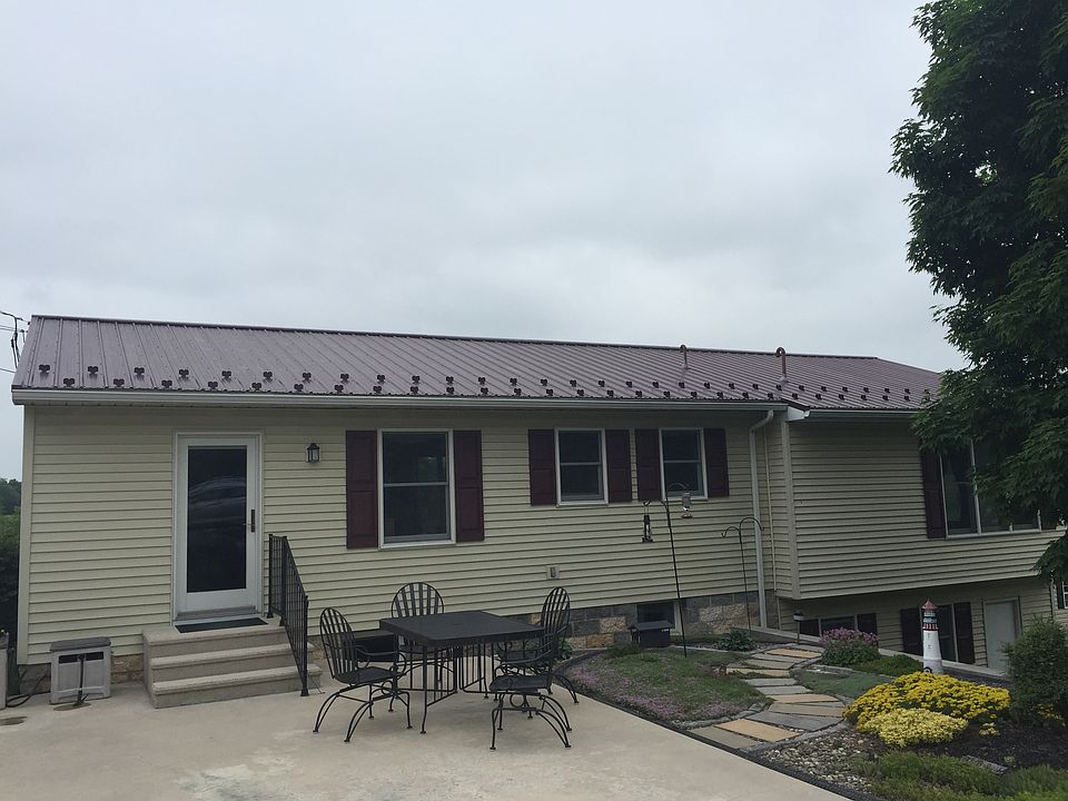Front with patio