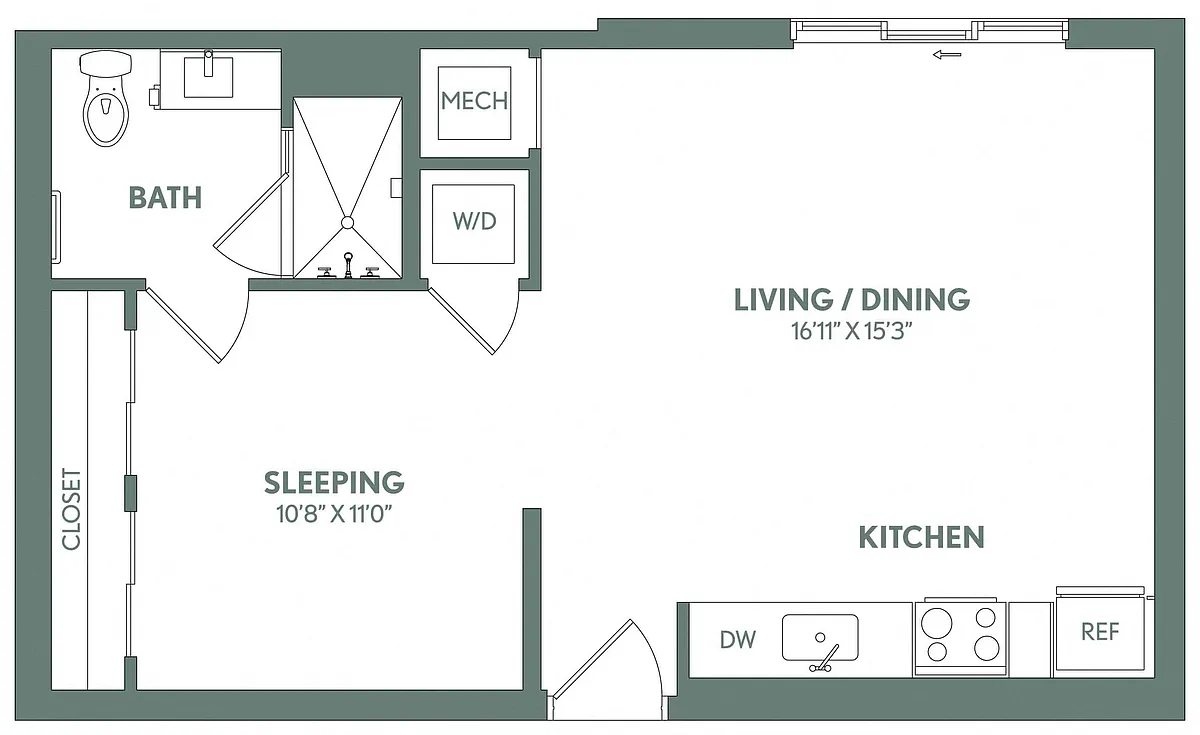 Floor plan ST2