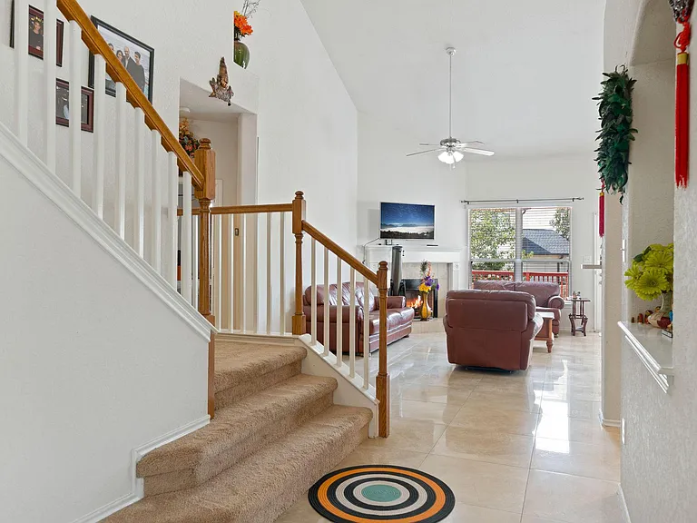 Stairs to Second Floor