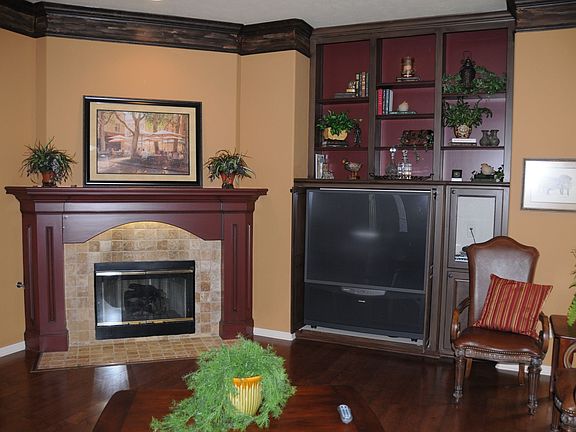 Beautiful fireplace