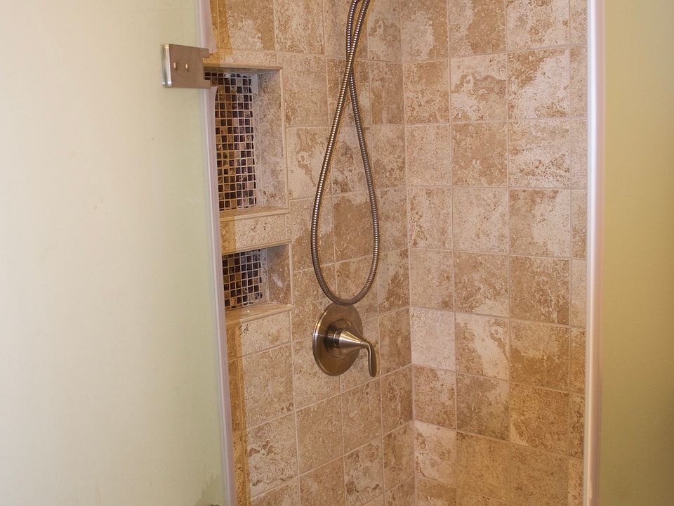 Master shower.