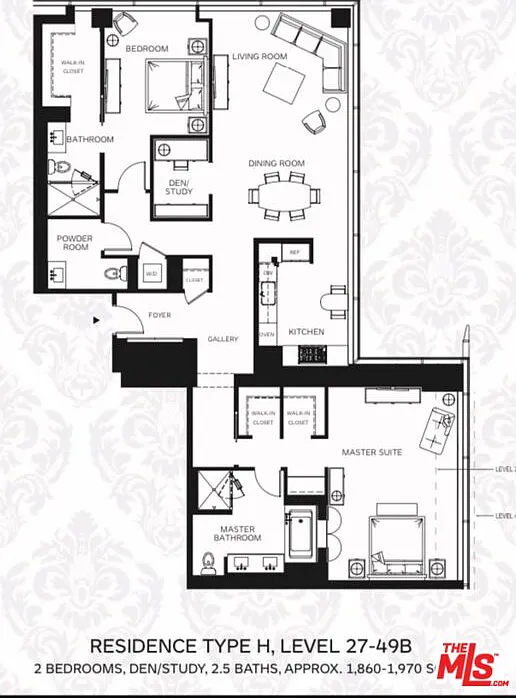 2 bed, 3.0 bath, 1870 sqft, $8,250 — Photo 3