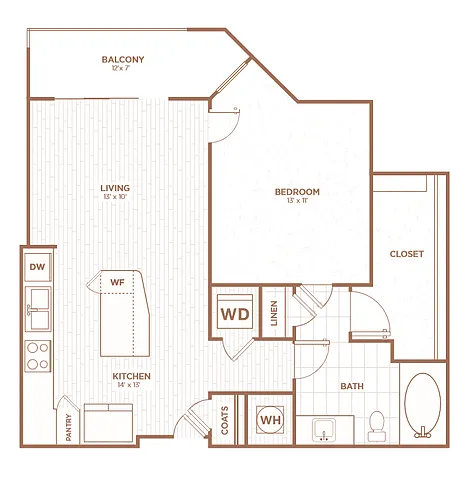 Floor plan A1F
