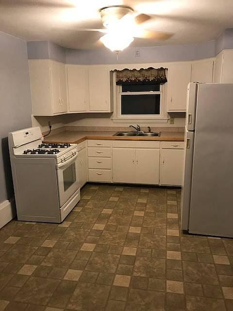 Freshly painted kitchen