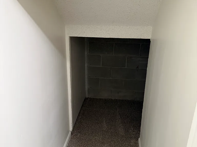 Storage under stairs
