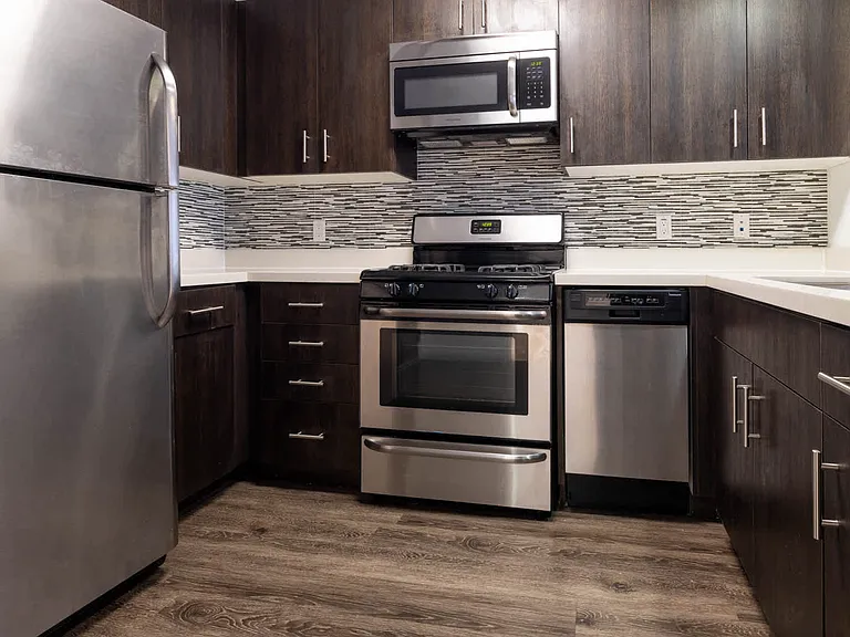 Kitchen with Stainless Steel Appliances
