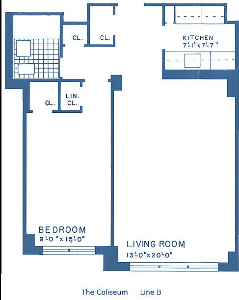2nd image of 30 W 60th St APT 3B