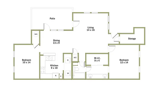 Floor plan B1