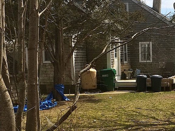 Just a partial view of the backyark, and side yard. There's