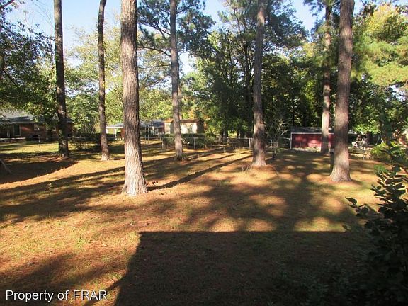 Huge fenced in backyard