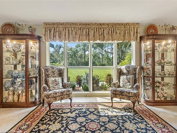 Living room front  window view