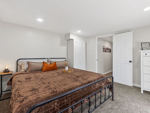 bedroom (king bed for reference only, not included)