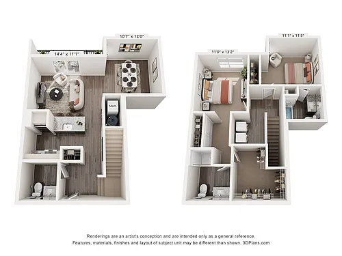 Floor plan B2 Botticelli