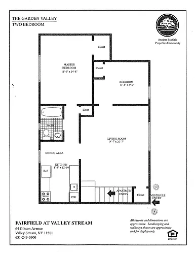 Floor plan The Garden Valley Upper