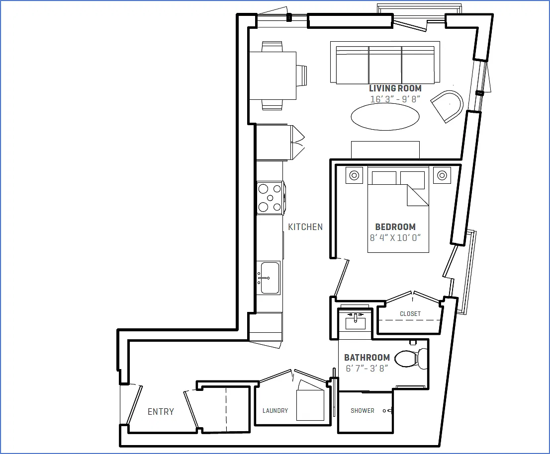 Floor plan Stack 5