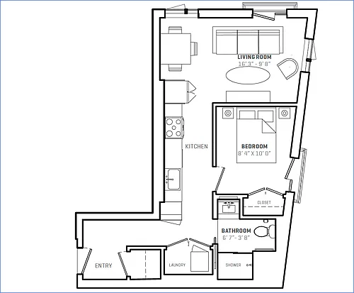 Floor plan Stack 5