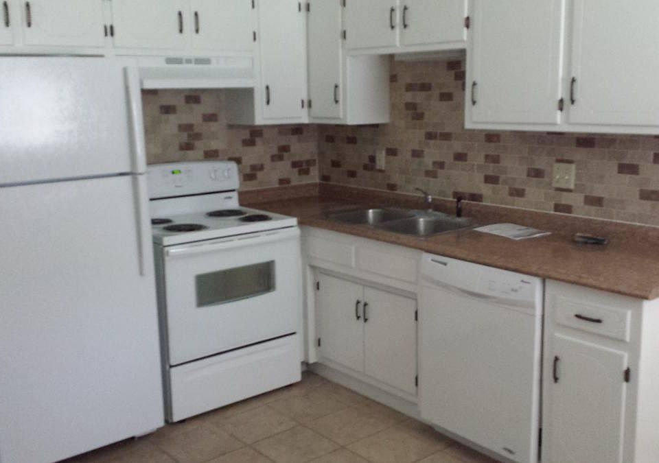 Remodeled kitchen with new appliances