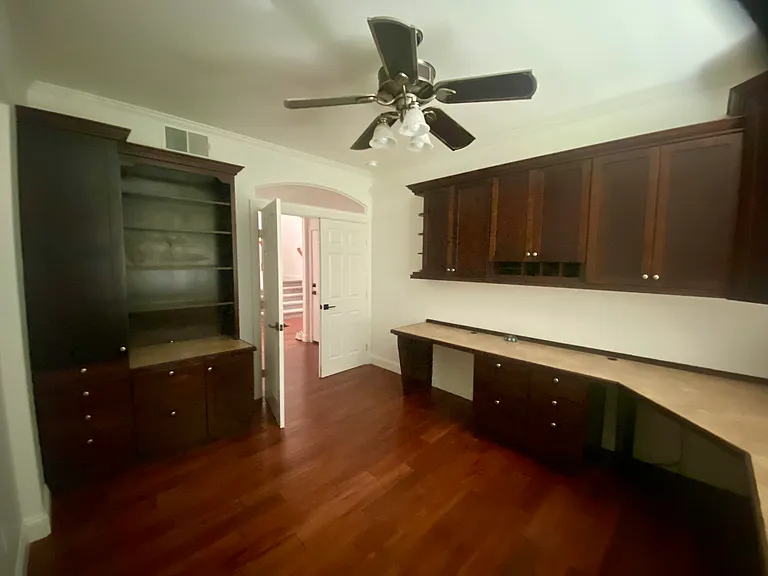 Downstairs private office