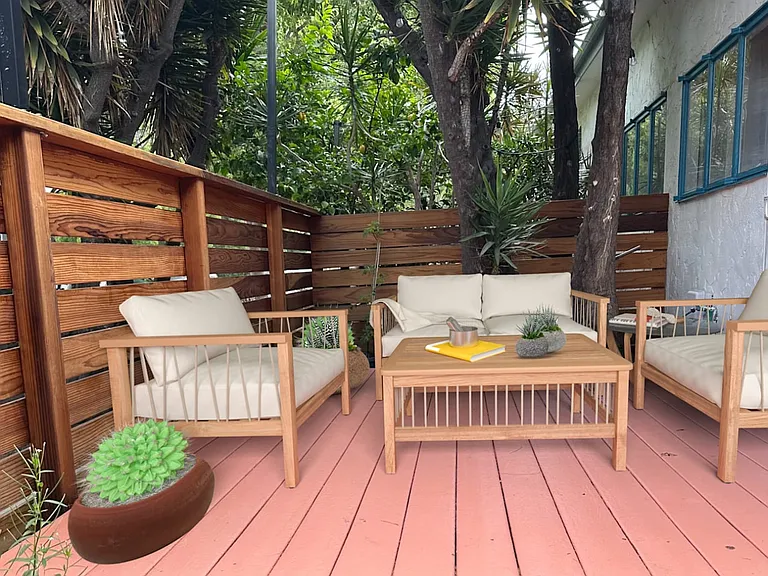 Front enclosed patio