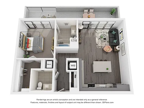 Floor plan A15P