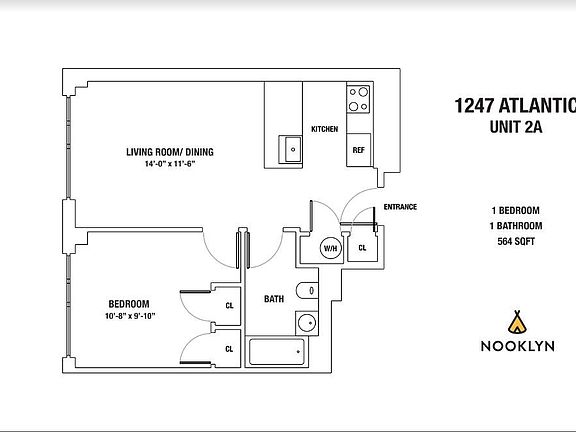 2nd image of 1247 Atlantic Ave #201E