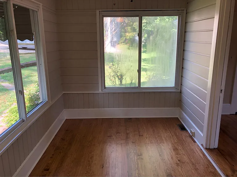 Spare room, view from kitchen
