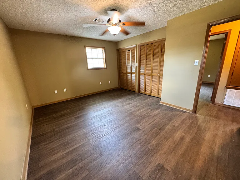 Spacious master bedroom
