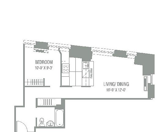 2nd image of 100 Maiden Ln APT 1404