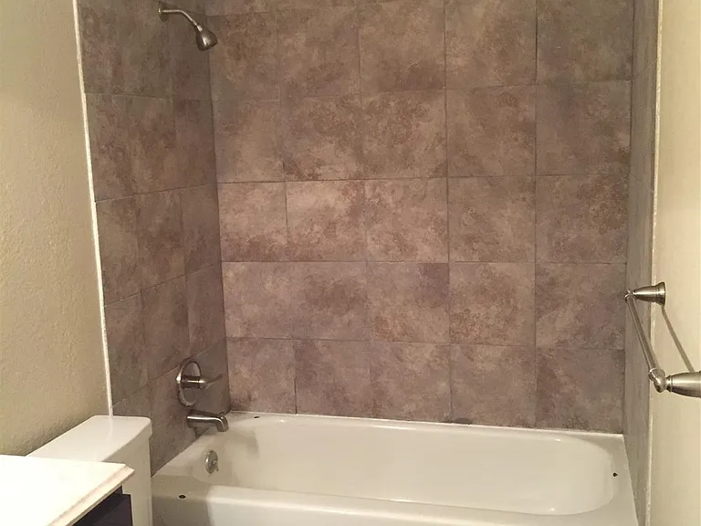 Upstairs shower