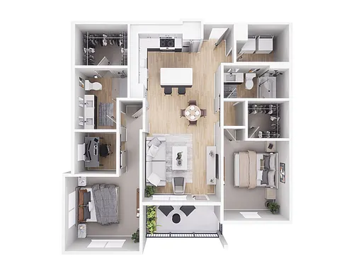 Floor plan B4