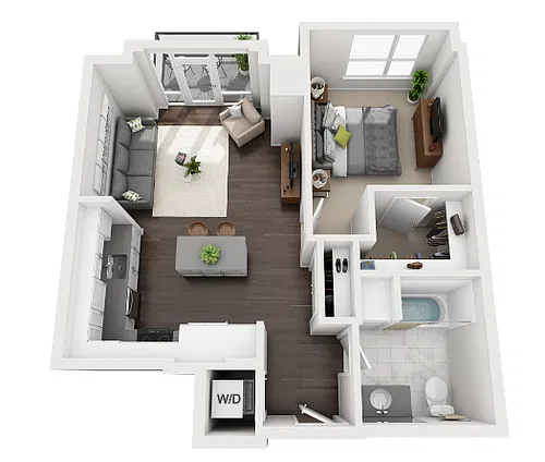 Floor plan M-B4