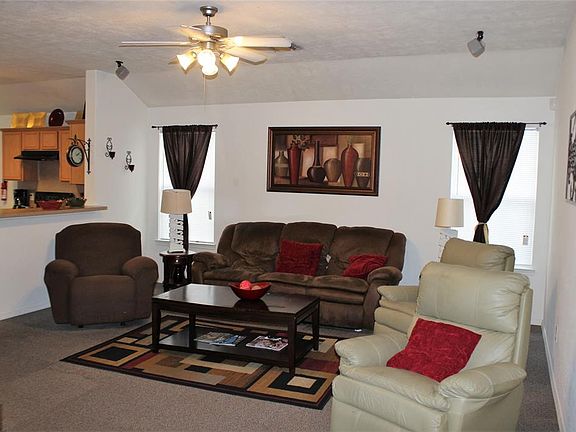 Large open living space.