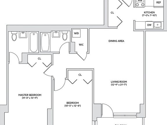 2nd image of 200 W 60th St APT 16H