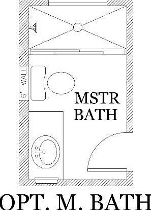 Optional Master Bath