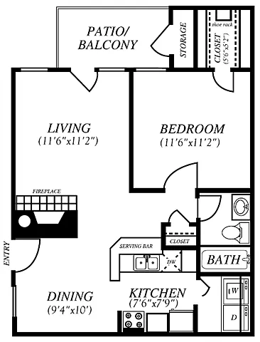 Floor plan A1