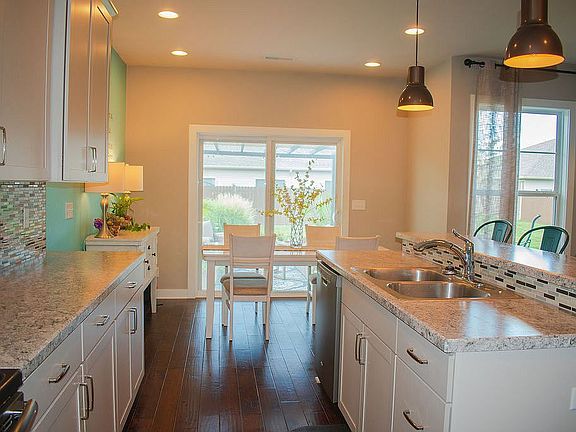 Kitchen, dining area
