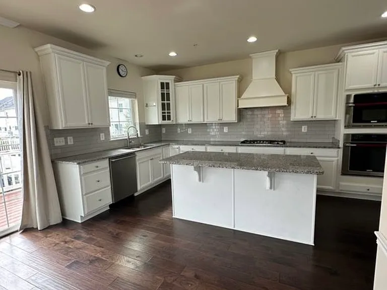 beautiful gourmet kitchen with gas stove