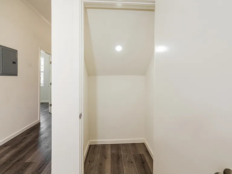 Additional closet/storage space under stairs