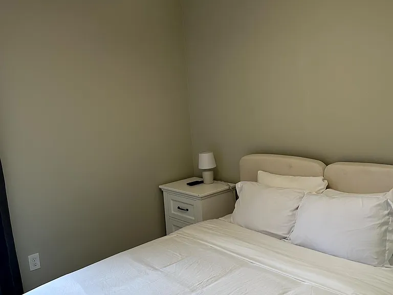 Large, king bed