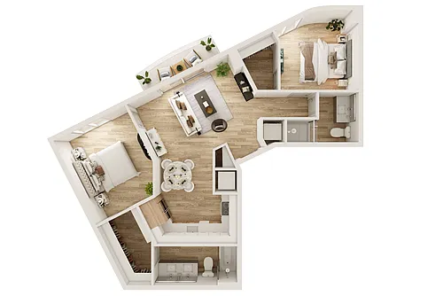 Floor plan B9