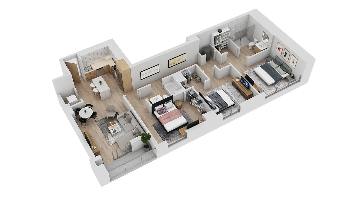 Floor plan Residence 05, Floor 11