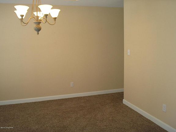 Dining room with entry to hall